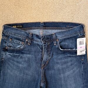 Citizens Of Humanity Dark Blue Bootcut Jeans